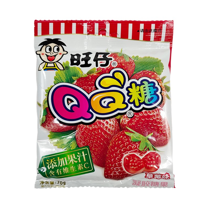 旺仔QQ糖草莓味70g
