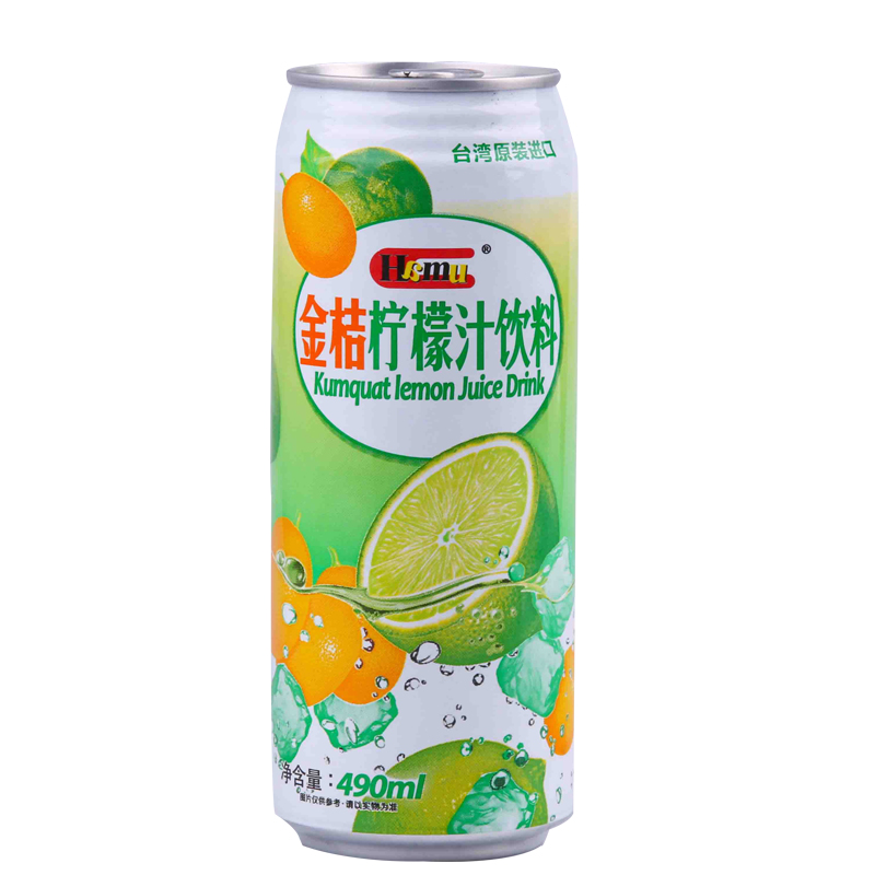 Hamu金桔味柠檬汁饮料490ml