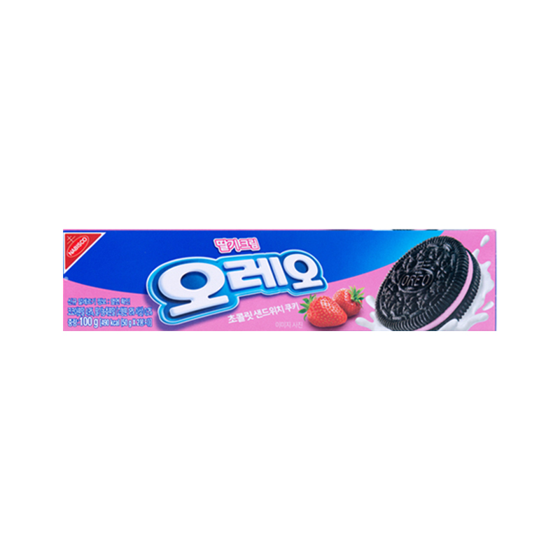 奥利奥草莓味夹心饼干100g